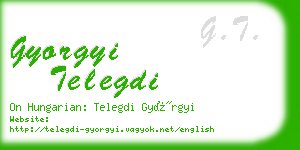 gyorgyi telegdi business card